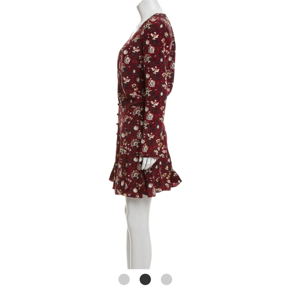 VERONICA BEARD Silk mini dress - Picture 2 of 6